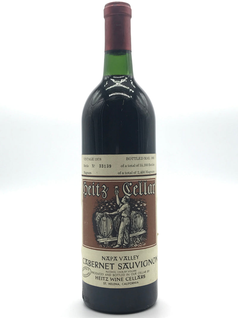 1978 Heitz Cellar, Martha's Vineyard Cabernet Sauvignon, Napa Valley, Bottle (750ml)
