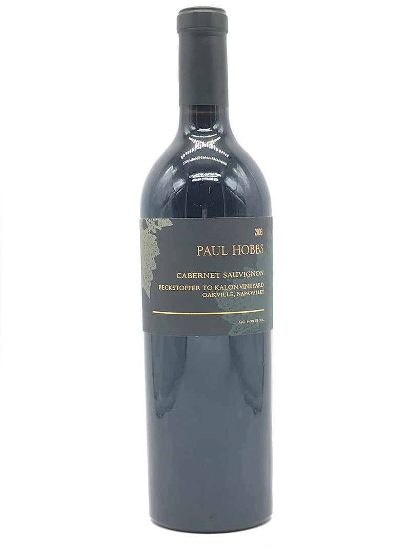 2003 Paul Hobbs, Beckstoffer To Kalon Vineyard Cabernet Sauvignon, Oakville, Bottle (750ml)