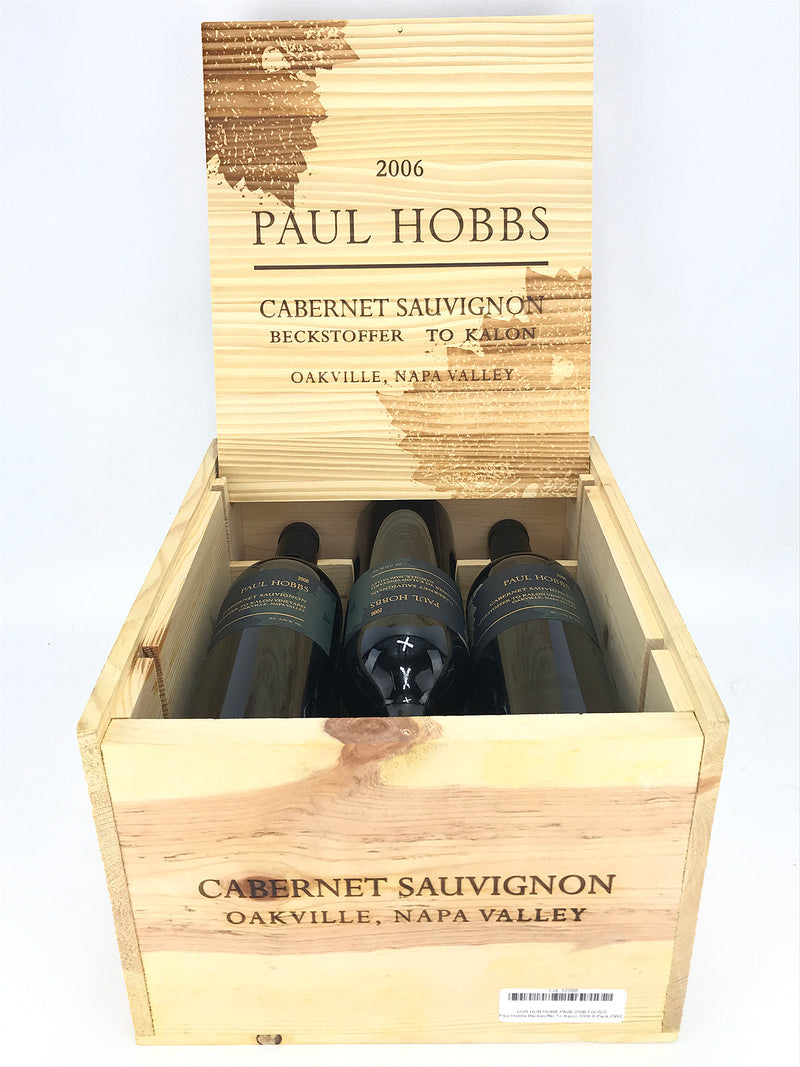 2006 Paul Hobbs, Beckstoffer To Kalon Vineyard Cabernet Sauvignon, Oakville, Case of 6 btls