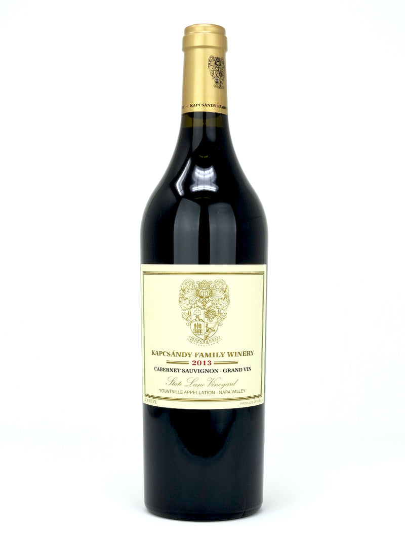 2014 Kapcsandy Family Winery, State Lane Vineyard Grand Vin Cabernet Sauvignon, Yountville, Bottle (750ml)