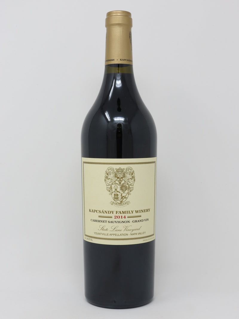 2015 Kapcsandy Family Winery, State Lane Vineyard Grand Vin Cabernet Sauvignon, Yountville, Bottle (750ml)