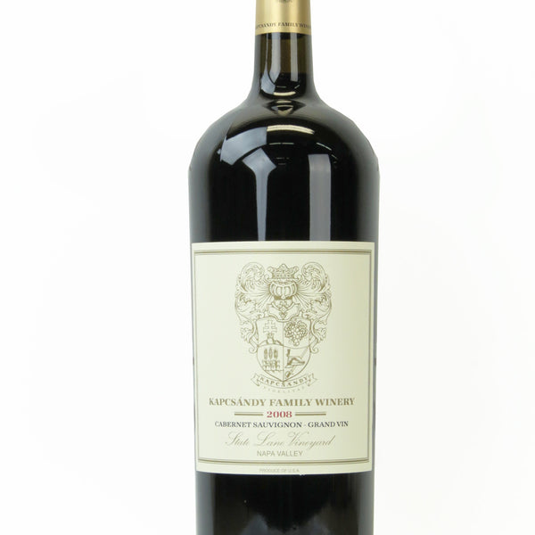 2008 Kapcsandy Family Winery, State Lane Vineyard Grand Vin Cabernet S