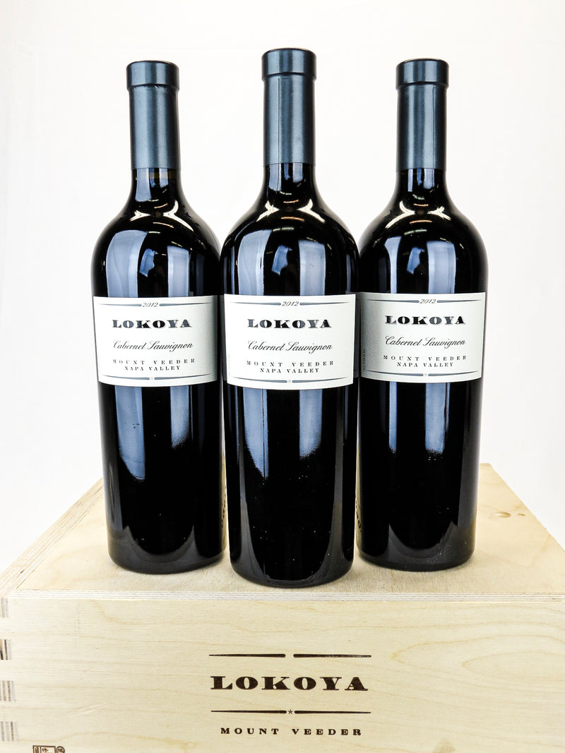 2012 Lokoya, Cabernet Sauvignon, Mt. Veeder, Case of 3 Btls