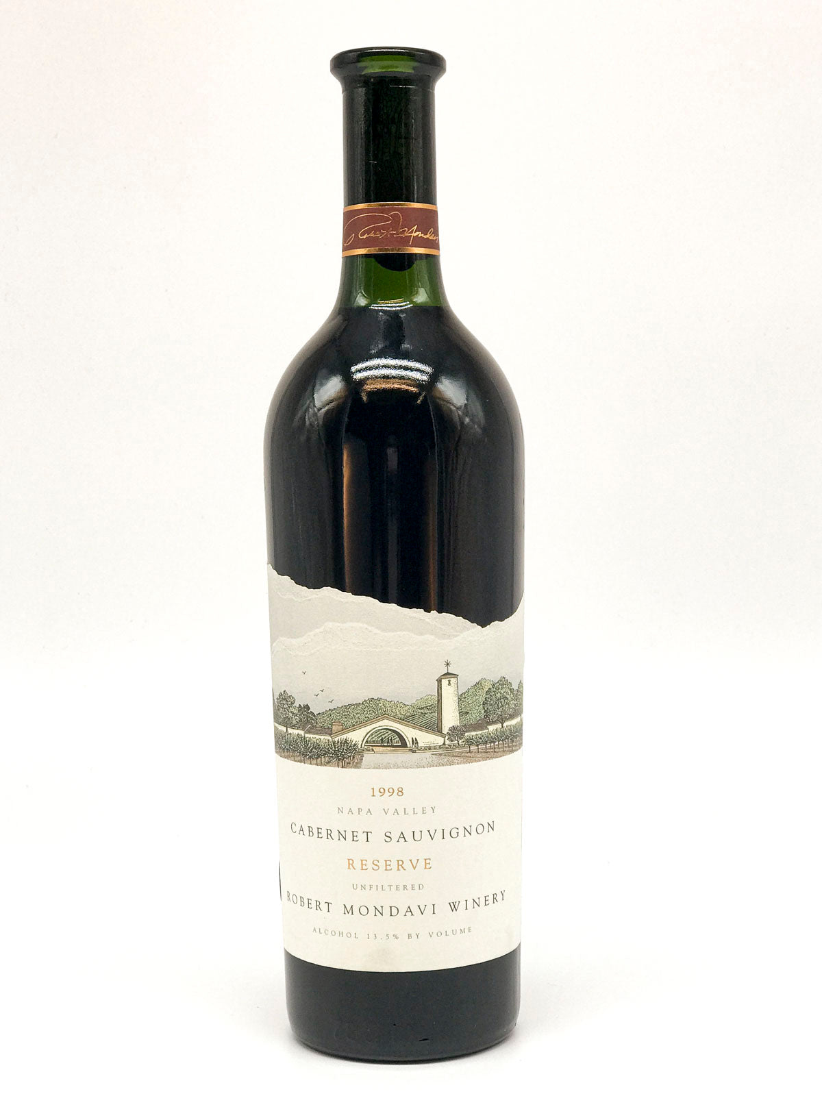 1998 Robert Mondavi CS Reserve クール着払いのみ 1998 Robert Mondavi Winery, Reserve Cabernet Sauvignon, Napa Valley