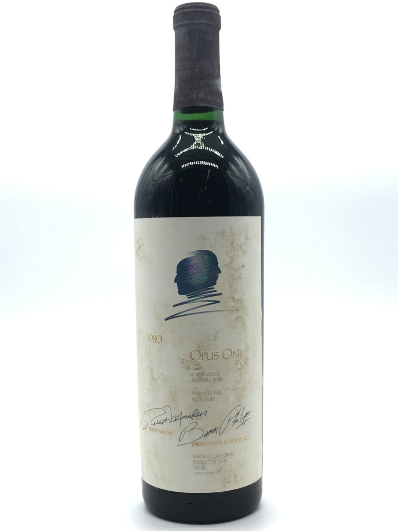 1980 Opus One, Napa Valley, Bottle (750ml), [Bin Soiled Label]