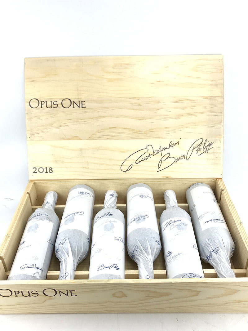 2018 Opus One, Napa Valley, Case of 6 btls