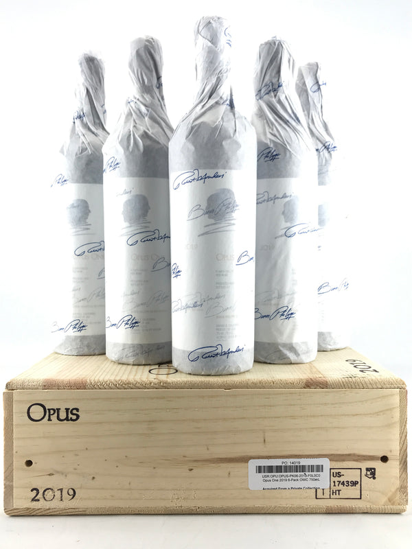 2019 Opus One, Napa Valley, Case of 6 btls