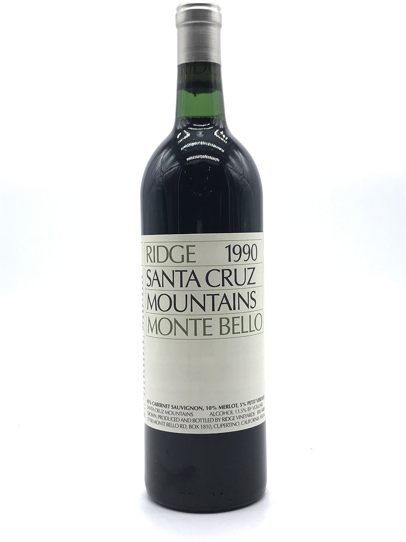 1990 Ridge, Santa Cruz Mountains Monte Bello, Santa Cruz Mountains, Bottle (750ml)