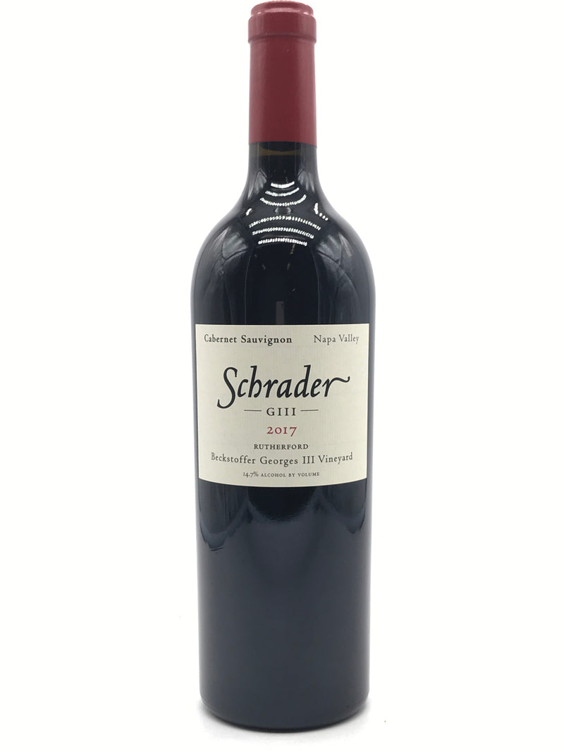 2017 Schrader Cellars, GIII Beckstoffer Georges III Vineyard Cabernet Sauvignon, Napa Valley, Bottle (750ml)