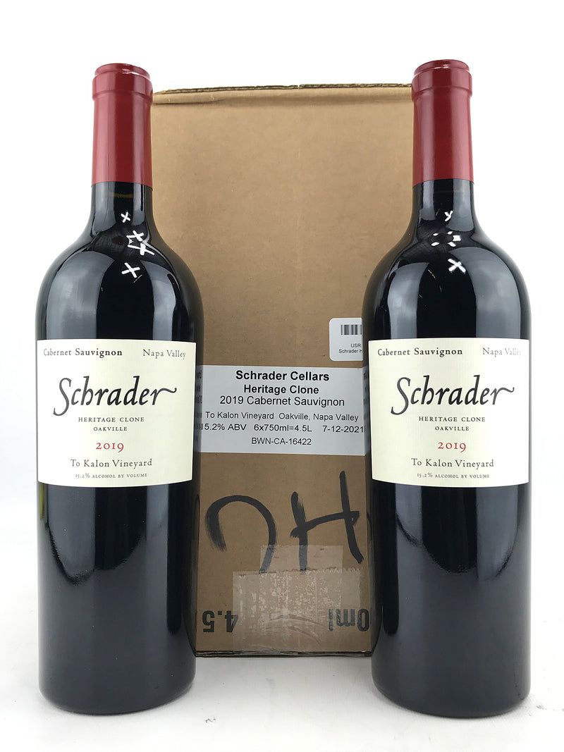 2019 Schrader, Heritage Clone To Kalon Vineyard Cabernet Sauvignon, Oakville