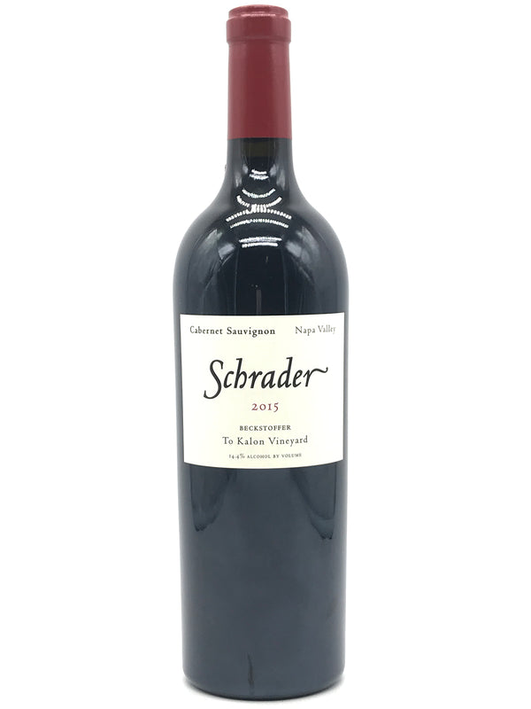 2015 Schrader Cellars, Beckstoffer To Kalon Vineyard Cabernet Sauvignon, Napa Valley, Bottle (750ml)