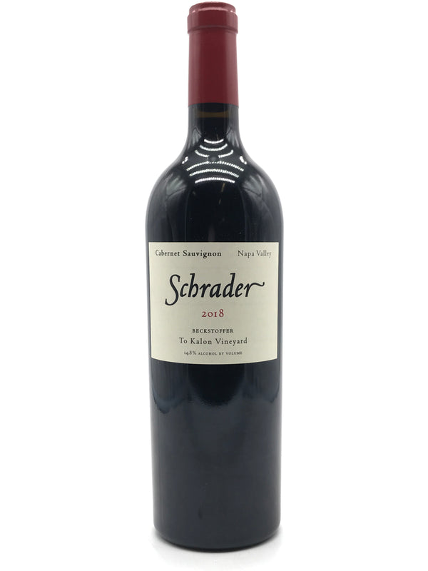 2018 Schrader Cellars, Beckstoffer To Kalon Vineyard Cabernet Sauvignon, Napa Valley, Bottle (750ml)