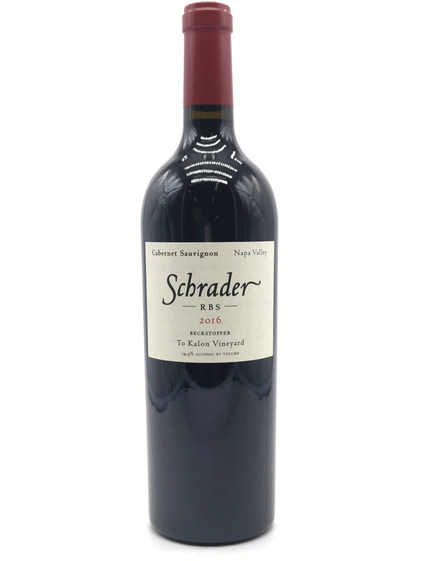 2016 Schrader, RBS Beckstoffer To Kalon Vineyard Cabernet Sauvignon, Oakville, Bottle (750ml)