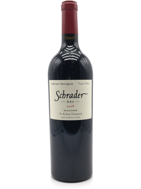 2018 Schrader Cellars, RBS Beckstoffer To Kalon Vineyard Cabernet Sauvignon, Napa Valley, Bottle (750ml)