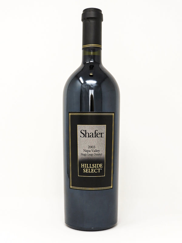 2003 Shafer, Hillside Select, Stags Leap District