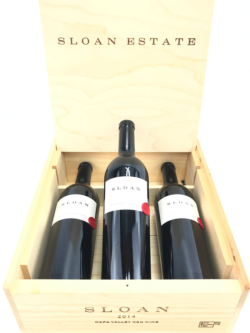 2014 Sloan, Proprietary Red, Rutherford, Case of 3 Btls