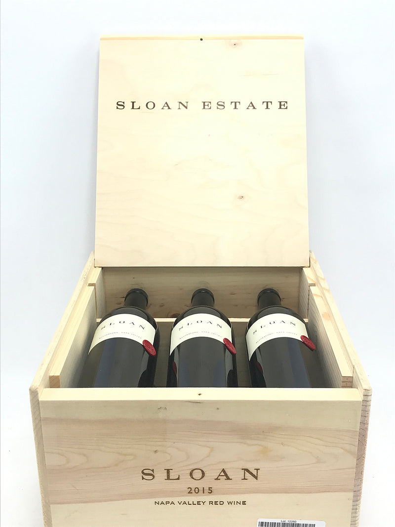 2015 Sloan, Proprietary Red, Rutherford, Case of 6 btls