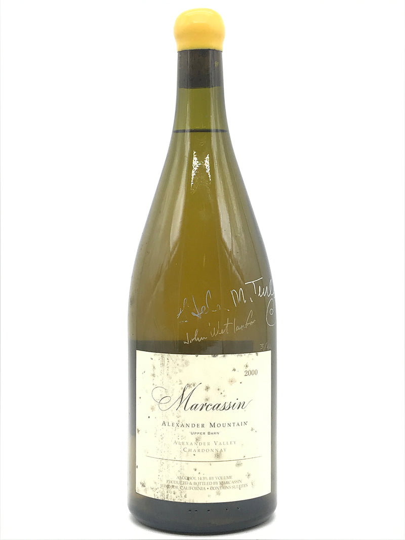 2000 Marcassin, Alexander Mountain Upper Barn Chardonnay, Alexander Valley, Magnum (1.5L) [Signed by Helen Turley]