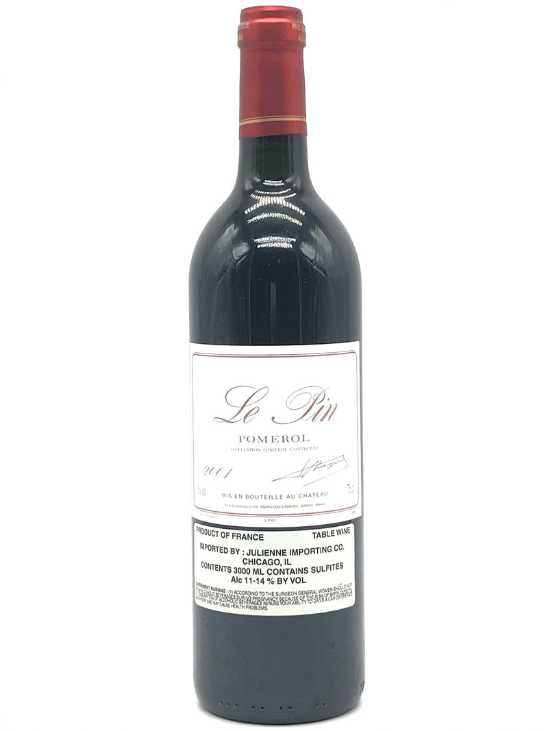 2001 Le Pin, Pomerol, Bottle (750ml)