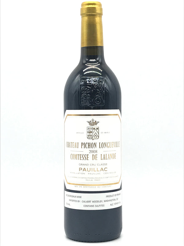 2008 Chateau Pichon Longueville Comtesse de Lalande, Pauillac, Bottle (750ml)