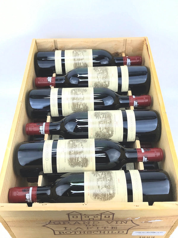 1989 Chateau Lafite Rothschild, Pauillac, Case of 12 btls