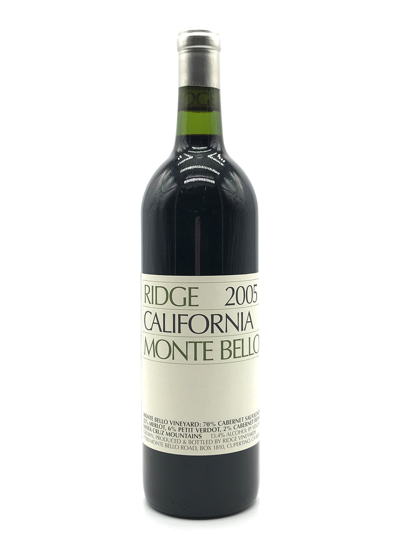 2005 Ridge, California Monte Bello, Santa Cruz Mountains, Bottle (750ml)
